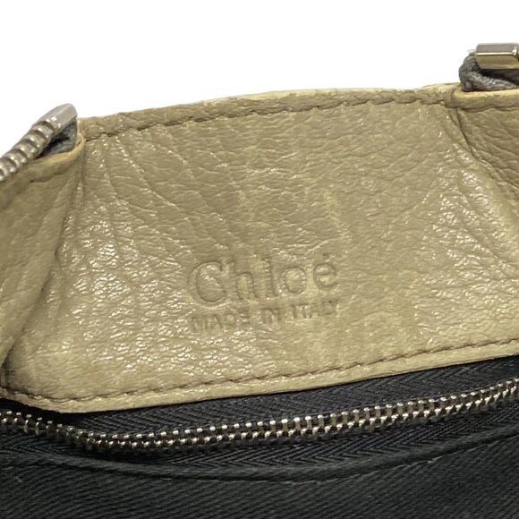 Auth Chloe Paddington Gray Leather Handbag - Picture 7 of 16
